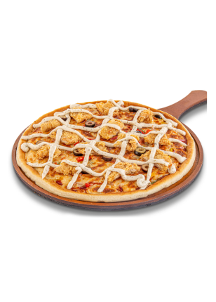 Delux non veh pizza - Living Bread